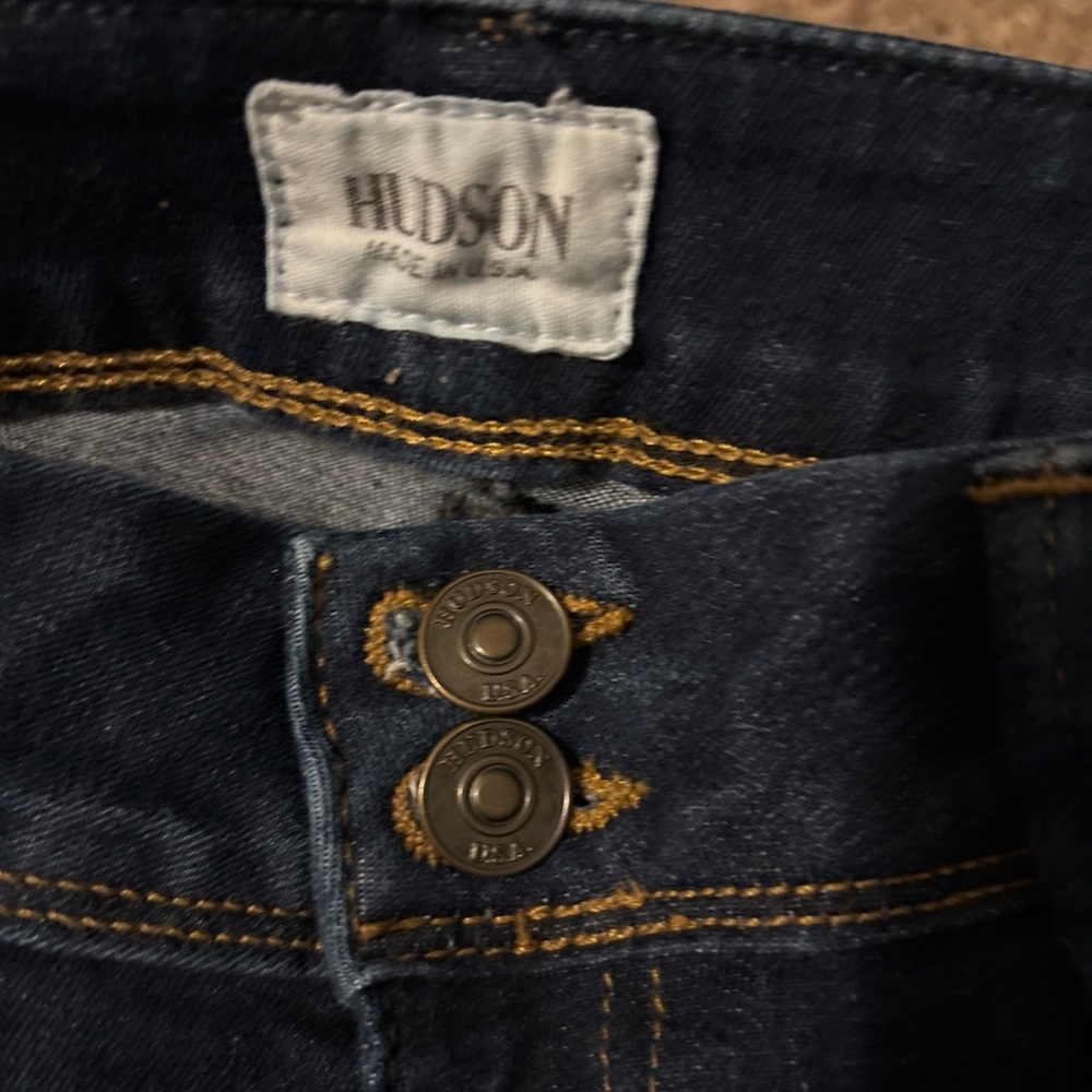 Hudson Jeans Dark Blue Skinny Jeans